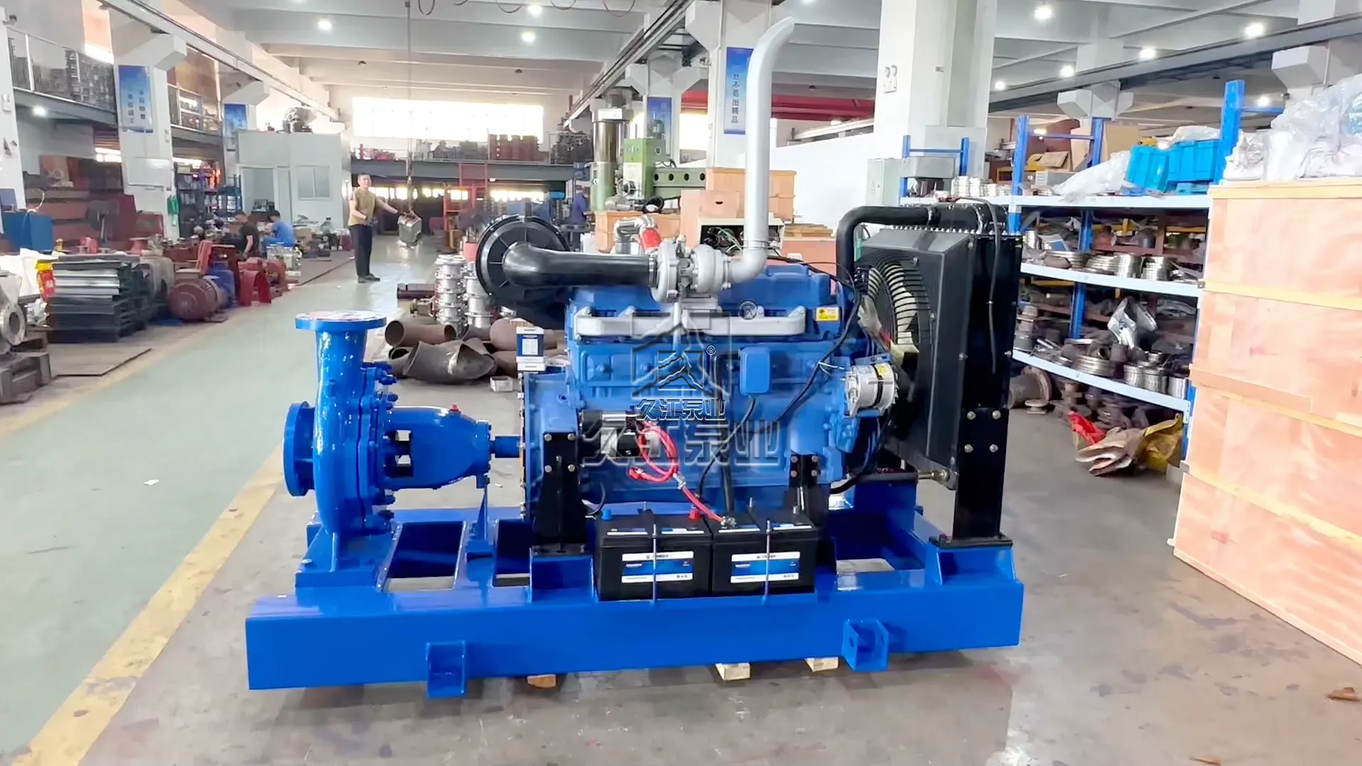 鑄鐵離心泵柴油機(jī)