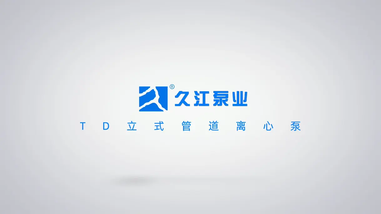TD型单级管道离心泵